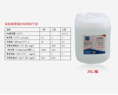 蒸馏水